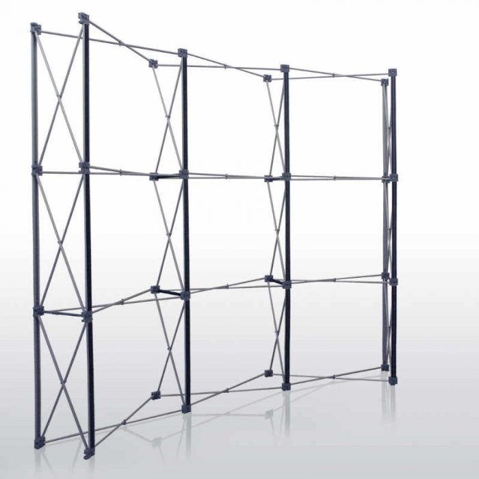 Örümcek Stand 4 Panel Düz (3×4)